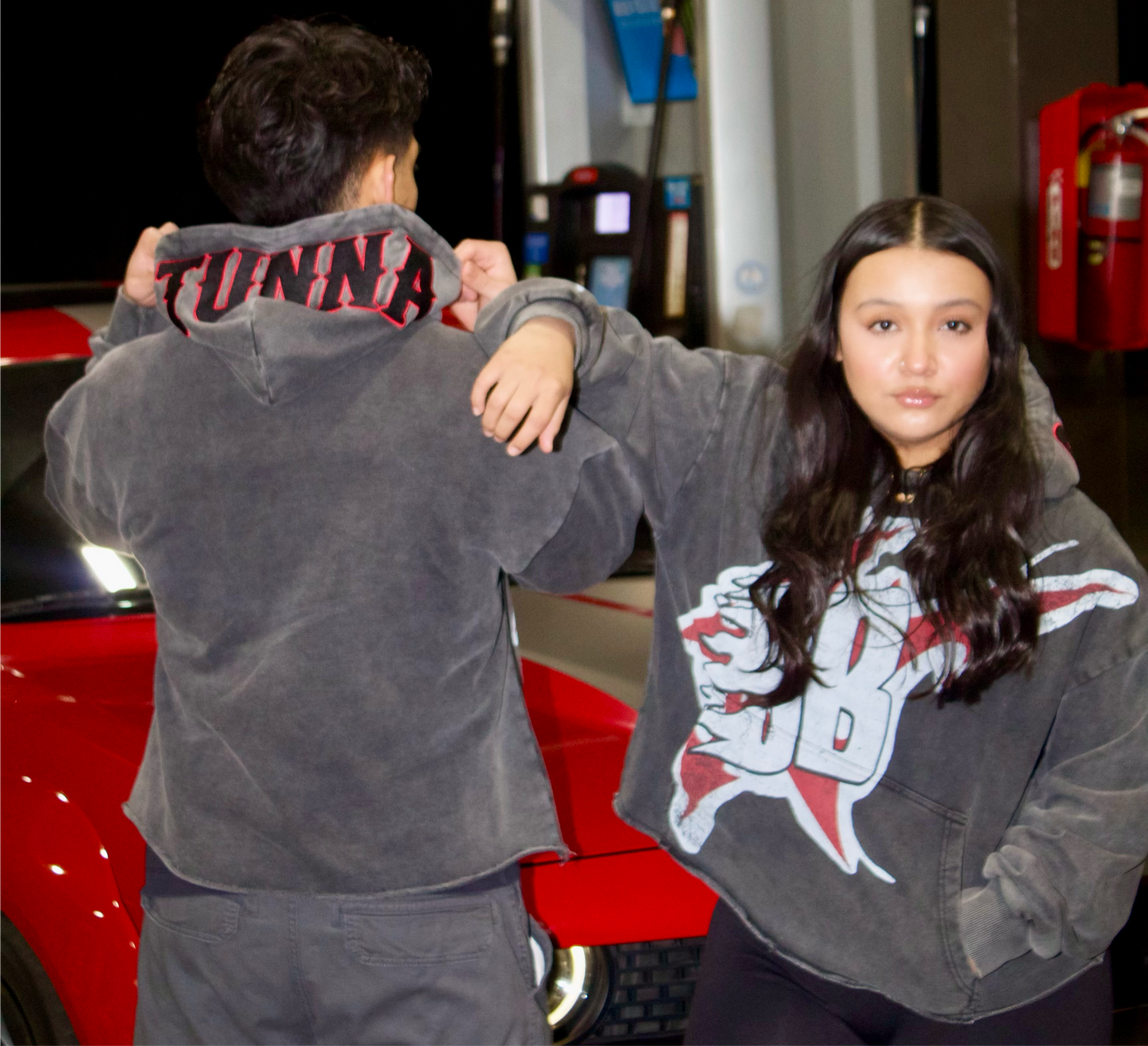 Black STUNNA BOYZ hoodie